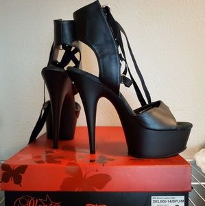 Pleaser Delight 600-14 6" heel size 8
